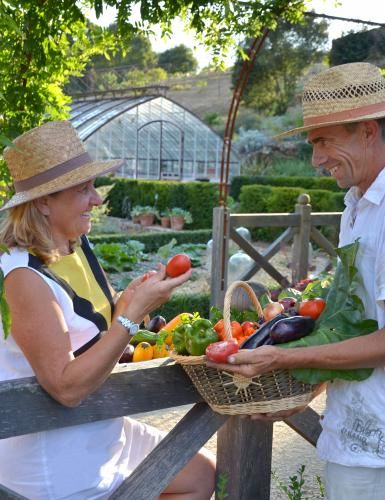 Château Colbert - Vegetable garden